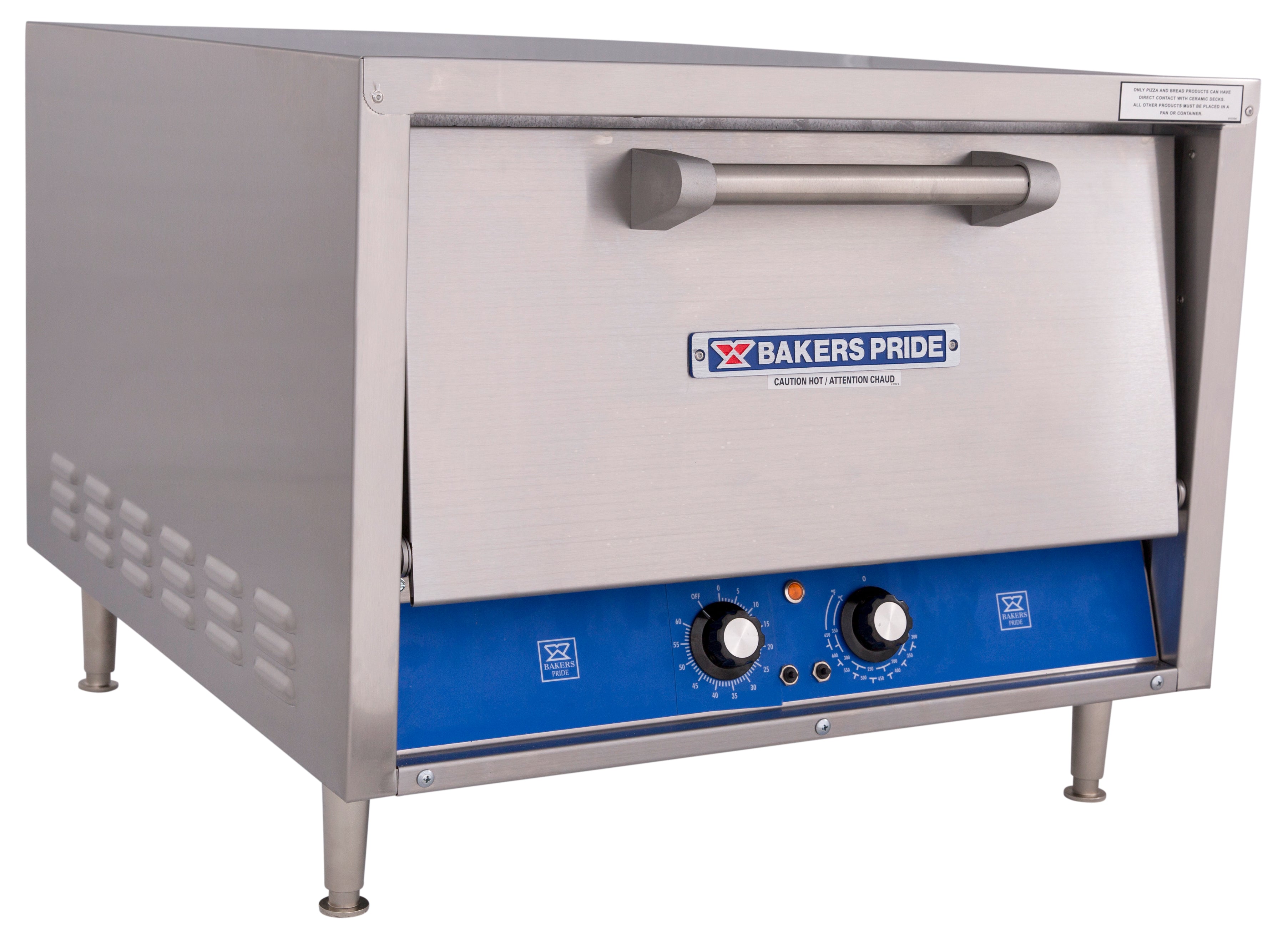Bakers Pride deck oven, 1 baking chamber-P22S