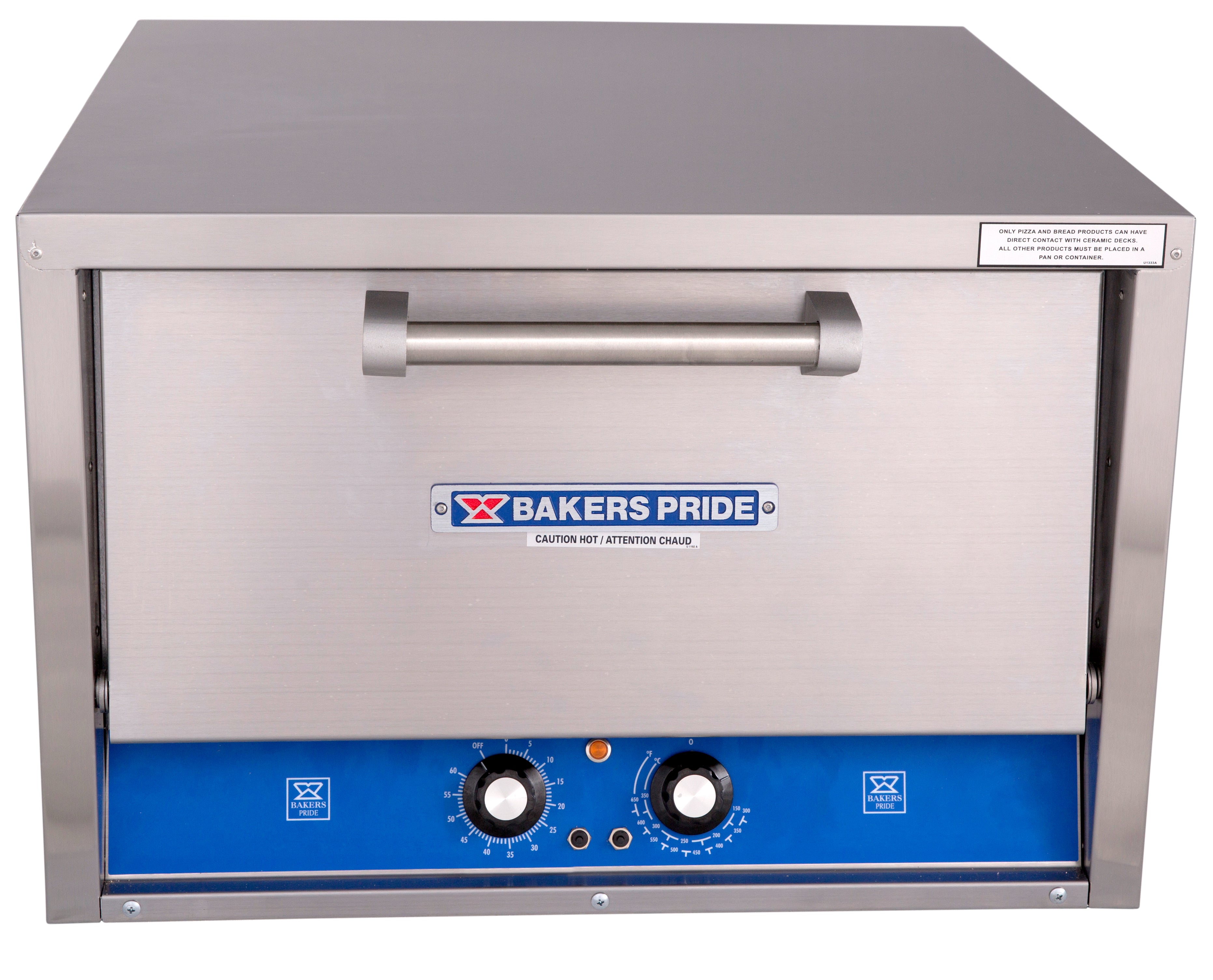 Bakers Pride deck oven, 1 baking chamber-P22S