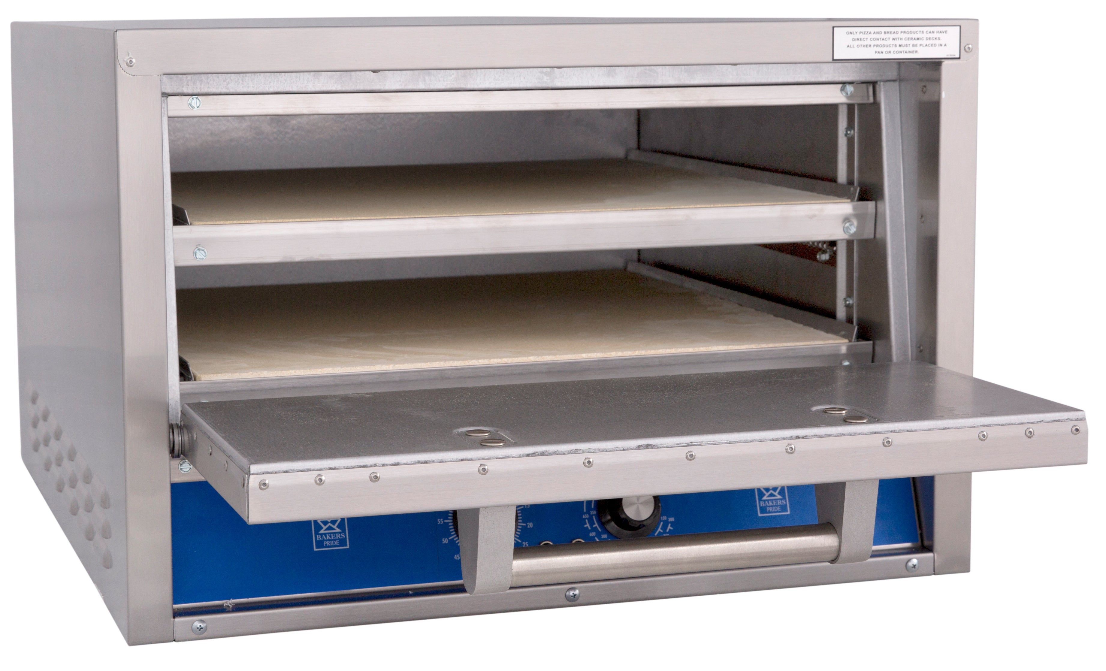 Bakers Pride deck oven, 1 baking chamber-P22S