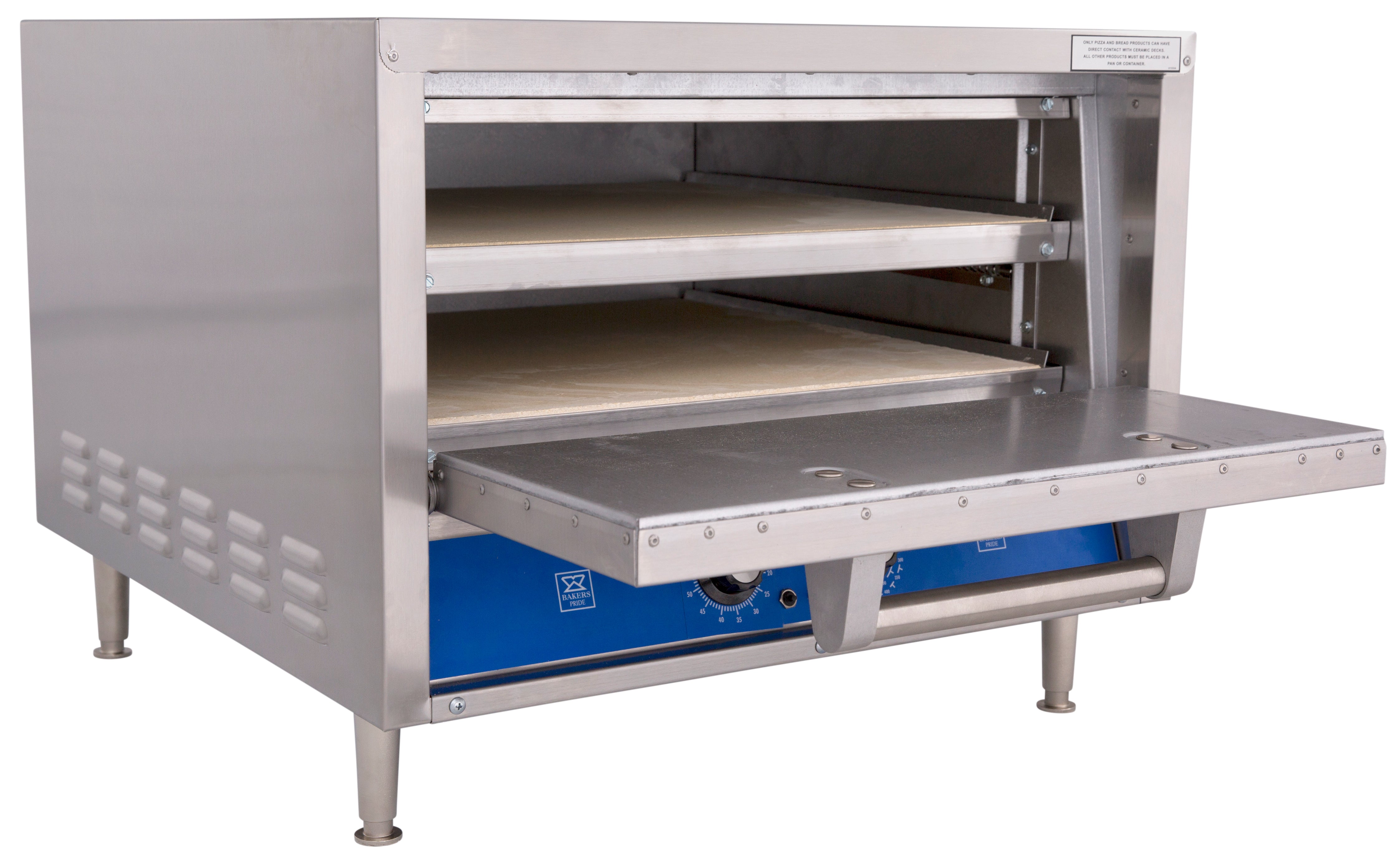 Bakers Pride deck oven, 1 baking chamber-P22S