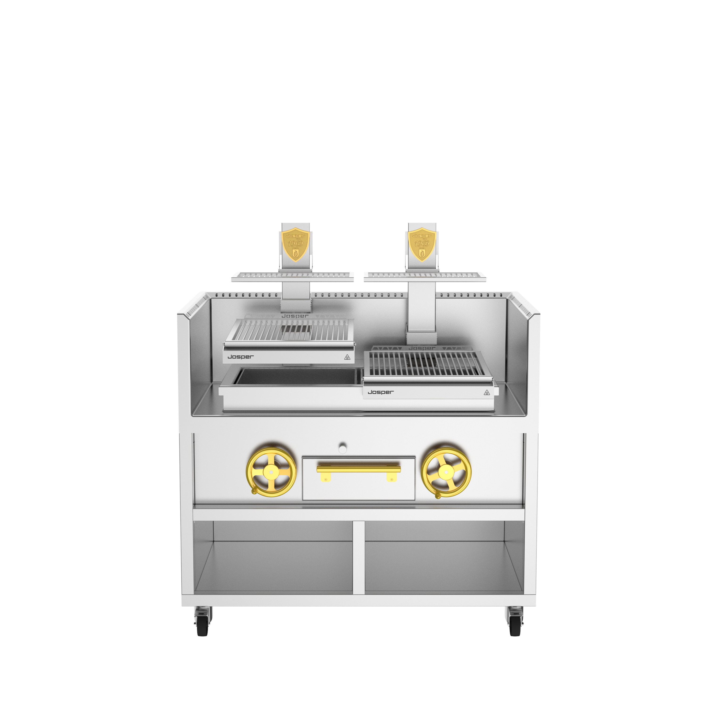 Josper PVJ-50-2-1-MB Double Mast Monoblock Basque Grill