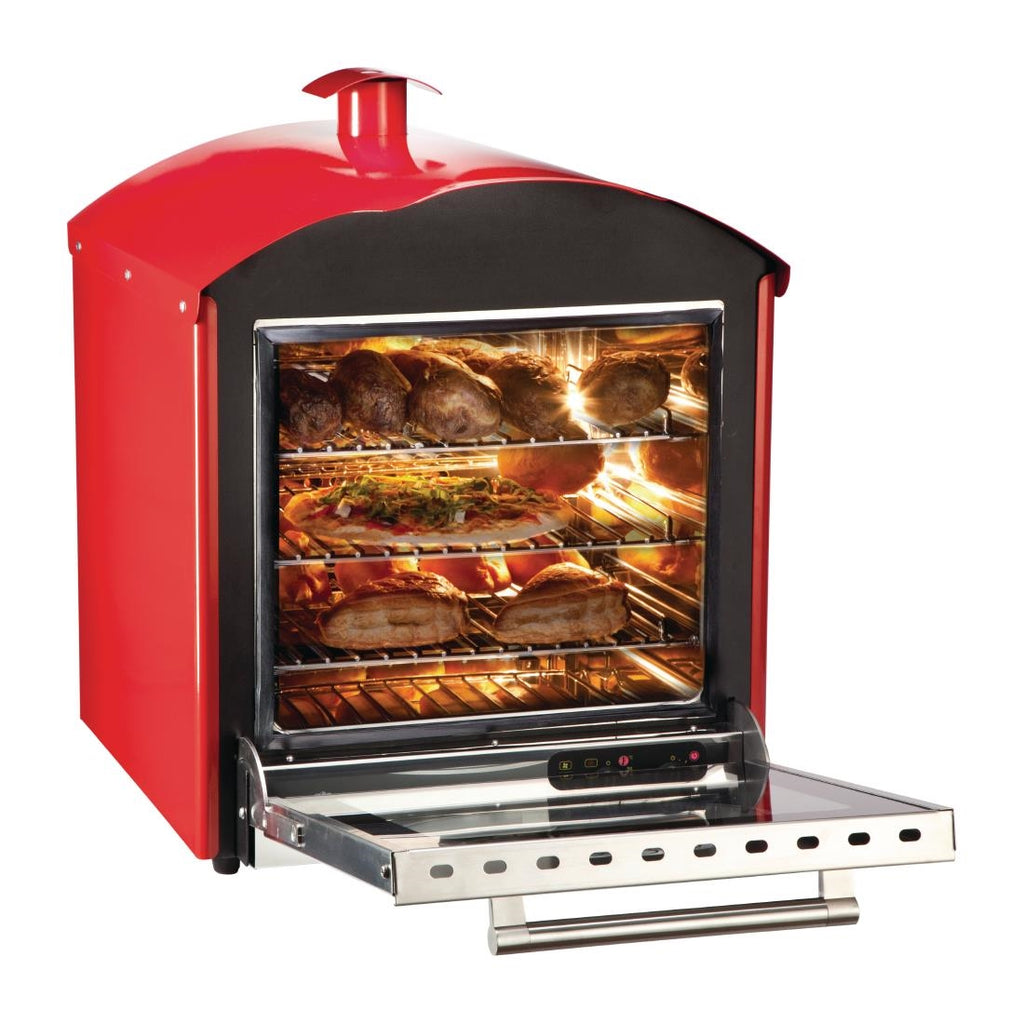 Bake Kitchen Red King Edward Bake King Solo Oven Red BKS-RED | HC121 from King Edward ...